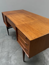 HEINRICH RIESTENPATT RT200 DESK TEAK WOOD, GERMANY 1960s