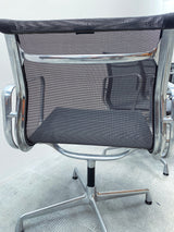 6er Set Ray & Charles Eames Für Vitra EA 108 Aluminium Drehstühle Sessel Mash Netz Anthrazit