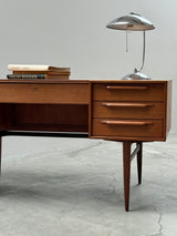 HEINRICH RIESTENPATT RT200 DESK TEAK WOOD, GERMANY 1960s