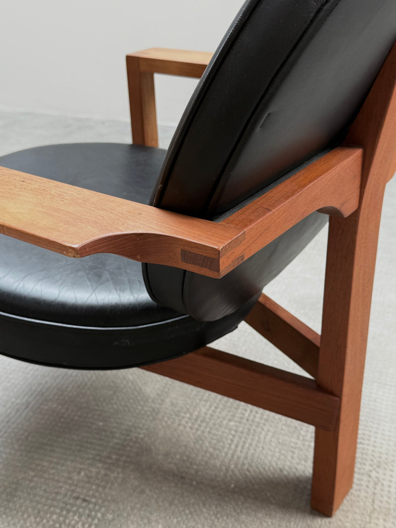 BENT MØLLER JEPSEN FOR SITAMO MØBLER „MEDALIE“ ARMCHAIR, DENMARK 1960s