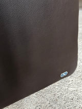 DE SEDE DS-600 „TATZELWURM“ / „SNAKE“ SECTIONAL SOFA MOCHA BROWN LEATHER, SWITZERLAND 1980s