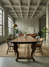 ANTIQUE FRENCH MONASTERY DINING TABLE NUTWOOD 325cm, 19th CENTURY
