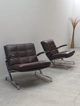 SET OF 2 JORGEN KASTHOLM ‚JK730‘ ARMCHAIRS, GERMANY 1960s