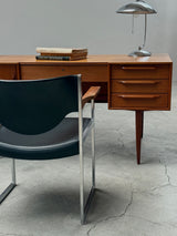 HEINRICH RIESTENPATT RT200 DESK TEAK WOOD, GERMANY 1960s