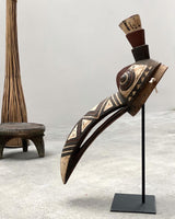 Gurunsi Vogel Maske Burkina Faso Holz