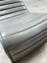 ERIC SIGFRID PERSSON FOR MÖBELKULTUR AB CHAISELONGUE LOUNGER LEATHER, SWEDEN 1970S