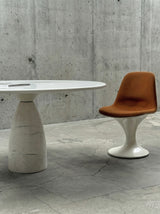 PETER DRAENERT „FINALE 1790“ MARBLE DINING TABLE ROUND 140cm, GERMANY 1970s
