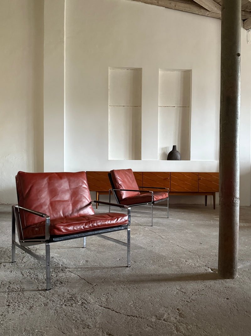 PREBEN FABRICIUS & JØRGEN KASTHOLM FOR KILL INTERNATIONAL „6720“ ARMCHAIRS, GERMANY 1960s