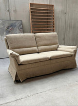 CARL STRAUB SEATING GROUP WOOL ARMCHAIR & SOFA, GERMANY 1970s