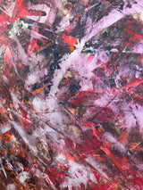 „EARTH CORE“ POWER OF LIGHTNESS No.3 100x100cm