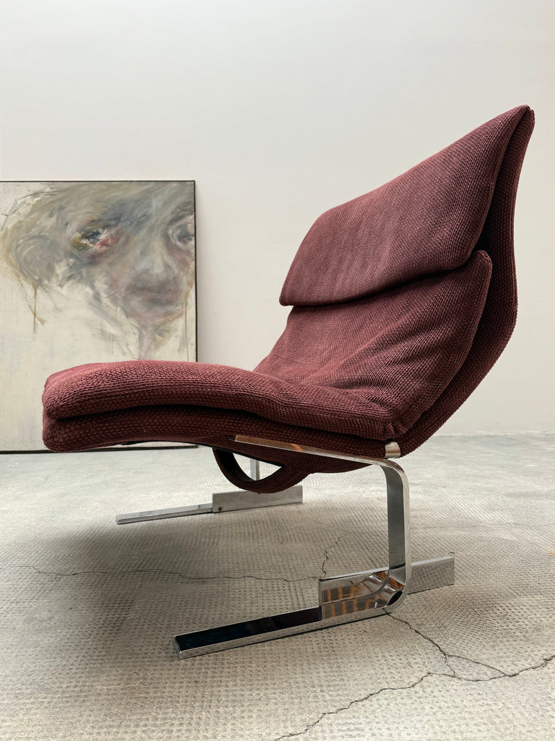 “ONDA” ARMCHAIR BY GIOVANNI OFFREDI FOR SAPORITI, ITALY 1970s