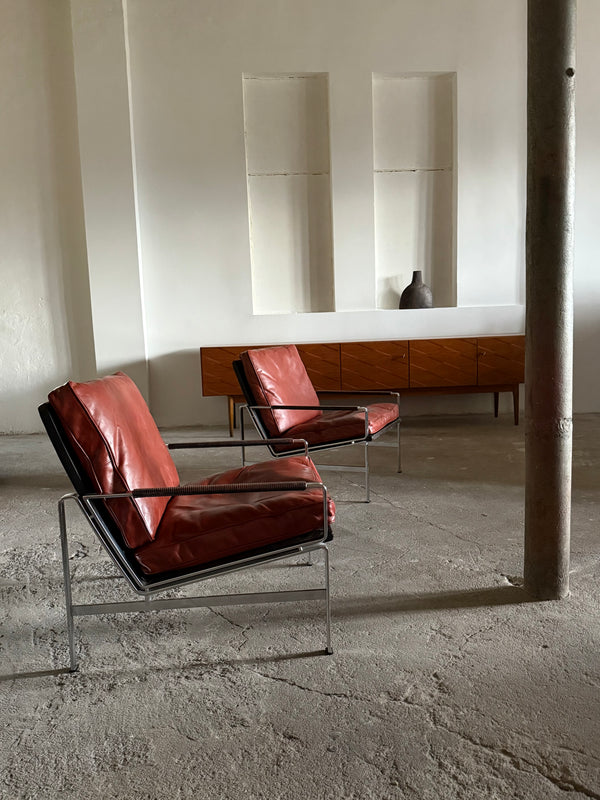 PREBEN FABRICIUS & JØRGEN KASTHOLM FOR KILL INTERNATIONAL „6720“ ARMCHAIRS, GERMANY 1960s