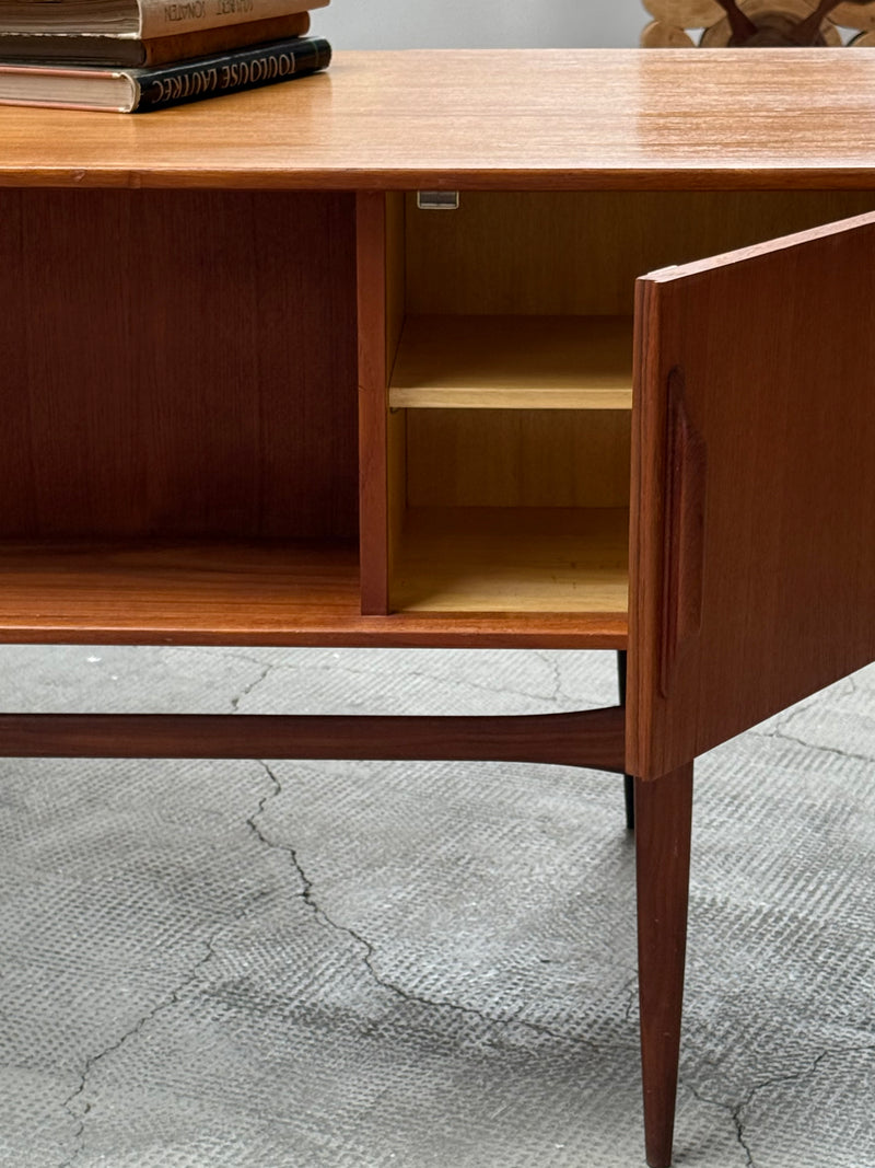 HEINRICH RIESTENPATT RT200 DESK TEAK WOOD, GERMANY 1960s