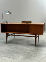 HEINRICH RIESTENPATT RT200 DESK TEAK WOOD, GERMANY 1960s