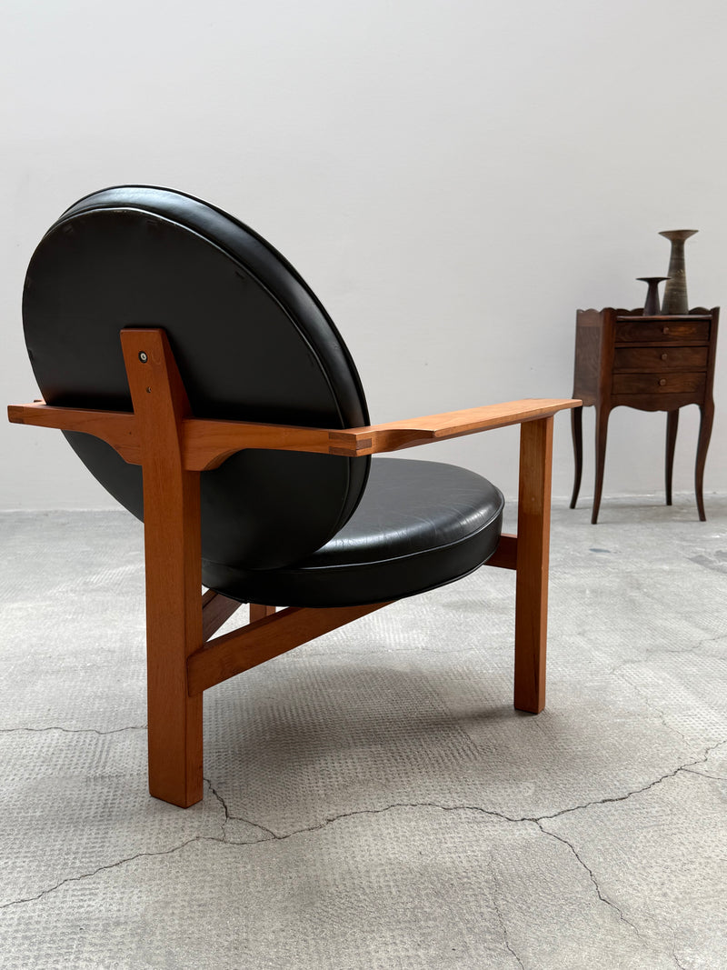 BENT MØLLER JEPSEN FOR SITAMO MØBLER „MEDALIE“ ARMCHAIR, DENMARK 1960s