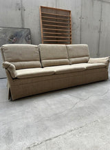 CARL STRAUB SEATING GROUP WOOL ARMCHAIR & SOFA, GERMANY 1970s