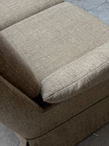 CARL STRAUB SEATING GROUP WOOL ARMCHAIR & SOFA, GERMANY 1970s