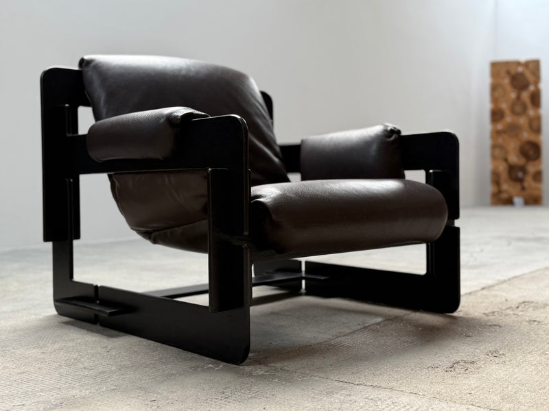 ARNE JACOBSEN FOR ASKO „ROVER“ ARMCHAIRS LEATHER ASH WOOD, FINLAND 1960s