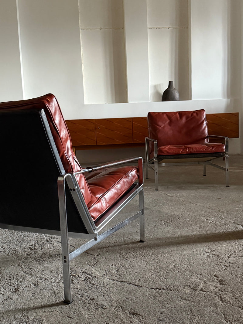 PREBEN FABRICIUS & JØRGEN KASTHOLM FOR KILL INTERNATIONAL „6720“ ARMCHAIRS, GERMANY 1960s