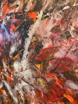 „EARTH CORE“ POWER OF LIGHTNESS No.3 100x100cm