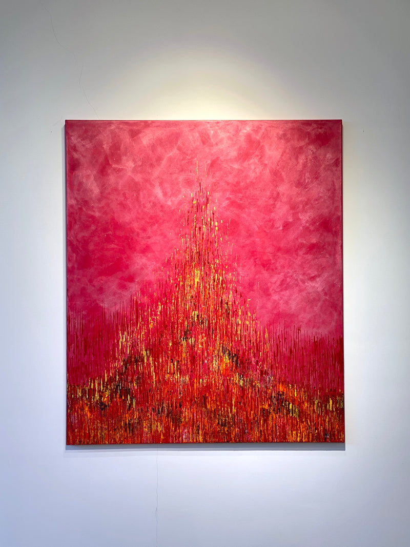 „HORIZONS No.3 “ LAVA 120x140cm 2022