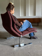 “ONDA” ARMCHAIR BY GIOVANNI OFFREDI FOR SAPORITI, ITALY 1970s