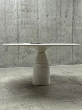 PETER DRAENERT „FINALE 1790“ MARBLE DINING TABLE ROUND 140cm, GERMANY 1970s