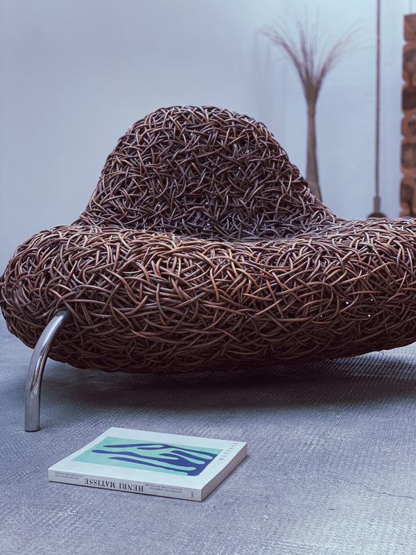 Udom Udomsrianan & Planet 2001 Rattan Nest Chair Sessel