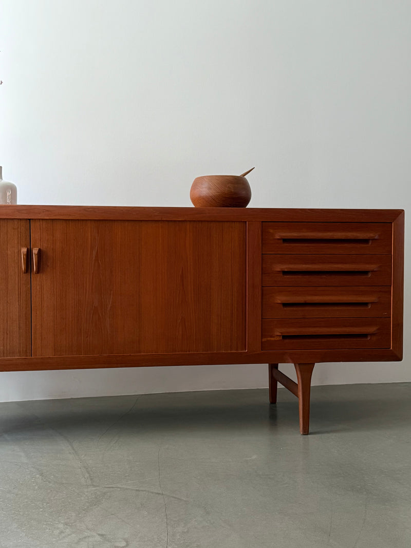 Ib-Kofod Larsen für Faarup Teak Holz Sideboard, Dänemark 1960er Jahre