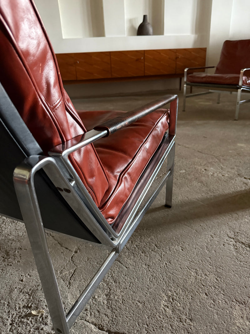 PREBEN FABRICIUS & JØRGEN KASTHOLM FOR KILL INTERNATIONAL „6720“ ARMCHAIRS, GERMANY 1960s
