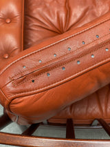 SET OF 2 GUNNAR KENTEMO FOR GÖTE-MÖBLER NÄSSJÖ / G-MÖBLER ARMCHAIRS, SWEDEN 1960S