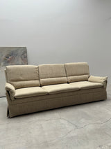 CARL STRAUB SEATING GROUP WOOL ARMCHAIR & SOFA, GERMANY 1970s