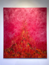 „HORIZONS No.3 “ LAVA 120x140cm 2022