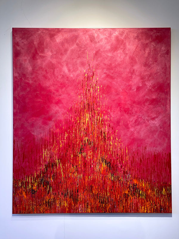 „HORIZONS No.3 “ LAVA 120x140cm 2022
