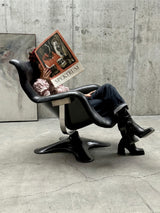 YRJÖ KUKKAPURO FOR HAIMI „KARUSELLI“ SWIVEL CHAIR, FINLAND 1960S