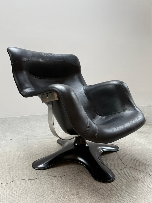 YRJÖ KUKKAPURO FOR HAIMI „KARUSELLI“ SWIVEL CHAIR, FINLAND 1960S
