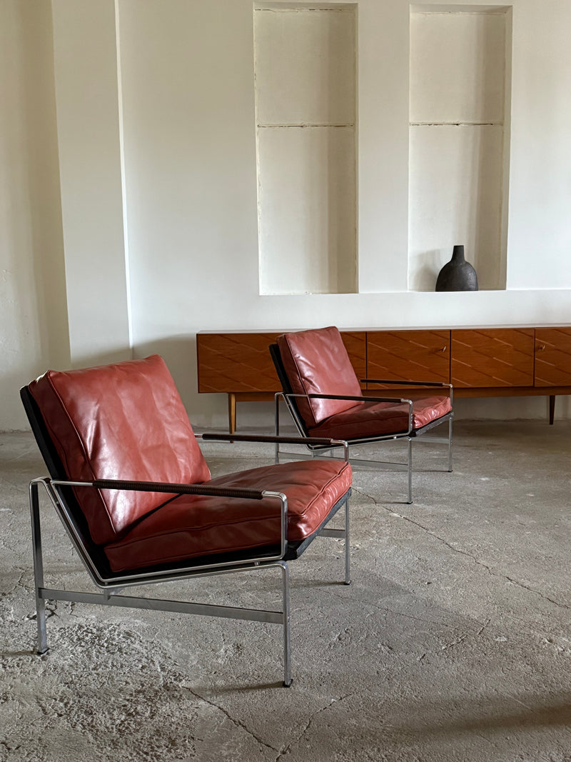 PREBEN FABRICIUS & JØRGEN KASTHOLM FOR KILL INTERNATIONAL „6720“ ARMCHAIRS, GERMANY 1960s