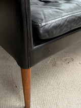 EJNAR LARSEN & AKSEL BENDER MADSEN FOR WILLY BECK SOFA & ARMCHAIR, DENMARK 1960s