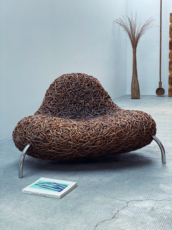 Udom Udomsrianan & Planet 2001 Rattan Nest Chair Sessel