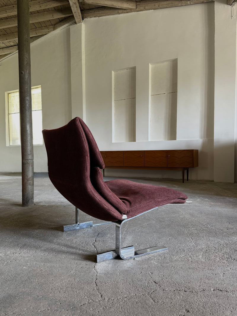 “ONDA” ARMCHAIR BY GIOVANNI OFFREDI FOR SAPORITI, ITALY 1970s