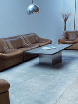 DRAENERT SLATE STEEL COFFEE TABLE, GERMANY 1960s