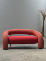 CARLO BARTOLI FOR ROSSI DI ALBIZZATE ‚TUBE‘ SOFA IN KVADRAT WOOL FABRIC, ITALY 1990s