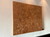 „NETWORKS No.46“ COPPER ACRYL ON CANVAS