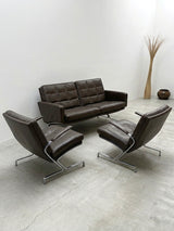 JØRGEN KASTHOLM FOR KILL INTERNATIONAL ‚JK730‘ 2-SEATER & 3-SEATER SOFA, GERMANY 1960s