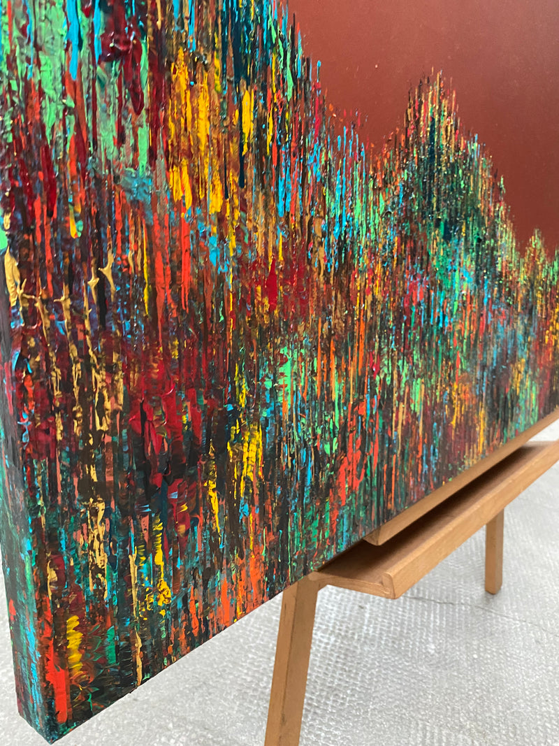 „HORIZONS No. 6“ 140x120cm ACRYL ON CANVAS