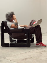 ARNE JACOBSEN FOR ASKO „ROVER“ ARMCHAIRS LEATHER ASH WOOD, FINLAND 1960s