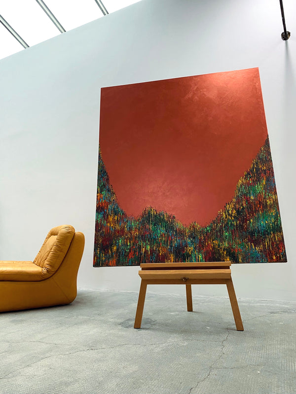 „HORIZONS No. 6“ 140x120cm ACRYL ON CANVAS