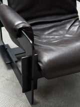 ARNE JACOBSEN FOR ASKO „ROVER“ ARMCHAIRS LEATHER ASH WOOD, FINLAND 1960s