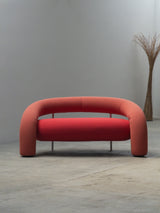 CARLO BARTOLI FOR ROSSI DI ALBIZZATE ‚TUBE‘ SOFA IN KVADRAT WOOL FABRIC, ITALY 1990s