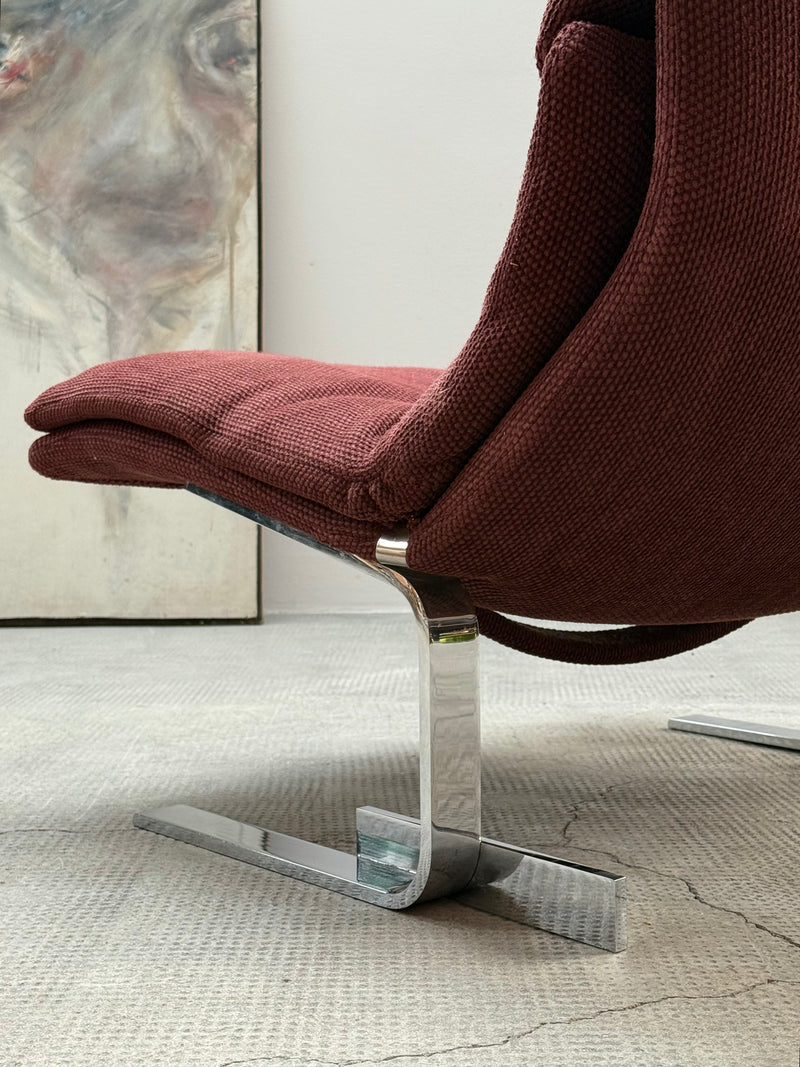 “ONDA” ARMCHAIR BY GIOVANNI OFFREDI FOR SAPORITI, ITALY 1970s